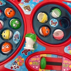 お魚釣りの画像