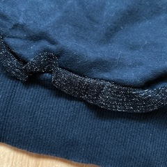 メゾピアノ 150 黒　トレーナーの画像