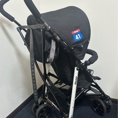 Jeep ベビーカー　折りたたみ式 ドリンクホルダー付きの画像