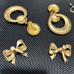 昭和レトロなイヤリングの画像