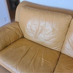 【無料】レザーソファの画像