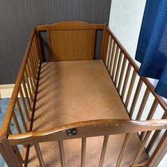 ベビーベッド　無料で譲ります！の画像
