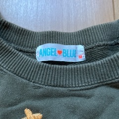 エンジェルブルー 150 カーキ トレーナーの画像