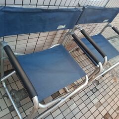 コールマンチェア。中古品　の画像