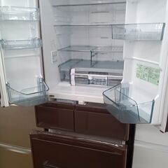 ★リユースのサカイ水戸店★ HITACHI 冷蔵庫 430L 19年製 動作確認／クリーニング済み MT6415の画像