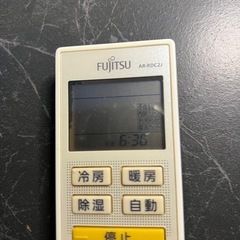 富士通ゼネラル　エアコンリモコン　AR-RDC2Jの画像