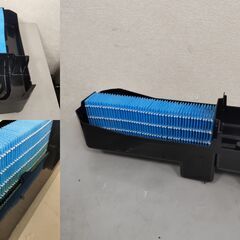 SHARP 床置型 加湿空気清浄機 KC-M51BH-W プラズマクラスターの画像