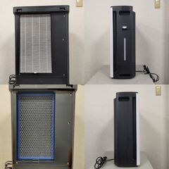 SHARP 床置型 加湿空気清浄機 KC-M51BH-W プラズマクラスターの画像