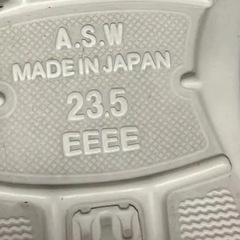 日本製 Marmelo 本革レザーシューズ 23.5cm ジッパー付の画像