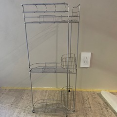 オークス 日本製 浴室ラック コーナー シャンプーラック 3段の画像