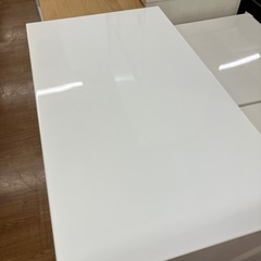 キッチンカウンター ニトリ キズ有 ホワイトの画像