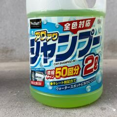 洗車シャンプー、レクサス LS600h のフロントバンパーの画像