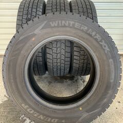 ダンロップ　スタッドレス　WINTER　MAXX　WM02　185/70R14②の画像