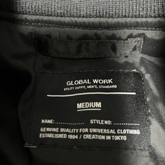 美品　グローバルワーク　Mサイズ　MA1の画像