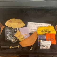 ChateauカーブドソプラノサックスとSELMERマウスピースなどセットの画像