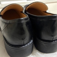 レディース ローファー制服靴 黒 未使用の画像