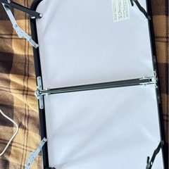 ACT-Field 折りたたみブラックアルミテーブルの画像