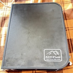 ACT-Field 折りたたみブラックアルミテーブルの画像