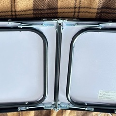 ACT-Field 折りたたみブラックアルミテーブルの画像