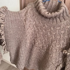 mystic    フリンジ　ニットの画像