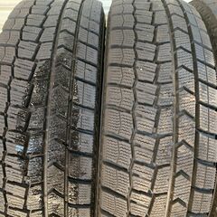 ダンロップ　スタッドレス　WINTER　MAXX　WM02　185/70R14③の画像