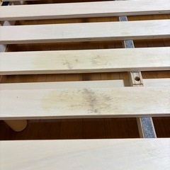 ［ニトリ］ダブル　ヘッドレスすのこべっどベッドの画像