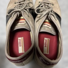 möbus モーブス スエード スニーカー グレー メンズ 27cmの画像