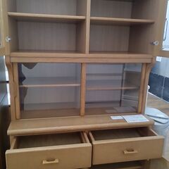 ★リユースのサカイ水戸店★  食器棚  H196×D46×W90.5 クリーニング済み MT6420の画像