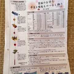 吊るし飾りセット（ねずみ・とら・犬）の画像