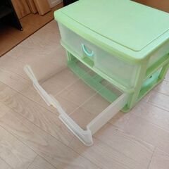 2個セット！カラーボックスに収まる2段収納の画像