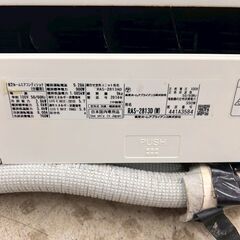 TOSHIBA ルームエアコン RAS-2813AD 2014年製 室外機付きの画像