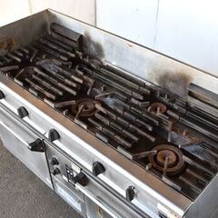 ≪yt1161ジ≫ マルゼン パワークックガスレンジ 現状品 リユースストレージ仙台 60210-03の画像