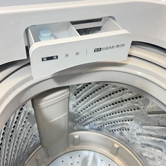 ご成約済み　配送設置まで🆗2025年製　洗濯機5.5kg✨の画像
