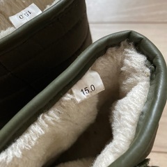 キッズ ムートンブーツ 15cmの画像