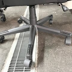 【ドリーム池田店】◎ジモティ割対象品◎ドゥウィンクス　リクライニング機能付きチェア　ブラック　IKW-277の画像