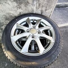 タイヤホイール4本セット155.65.14の画像