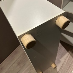 【受け渡し先決定】カラーボックス　ホワイト の画像