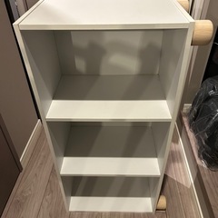 【受け渡し先決定】カラーボックス　ホワイト の画像