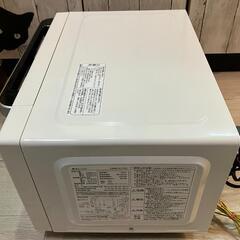 【美品】2022年製　縦開き扉＆庫内フラットテーブル　インバーター電子レンジ　　の画像