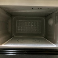 【美品】2022年製　縦開き扉＆庫内フラットテーブル　インバーター電子レンジ　　の画像