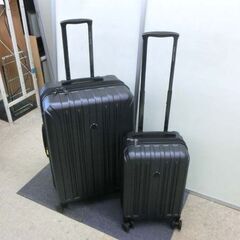 デルセー アクセレイト スーツケース 2個セット ダークグレー Lサイズ＆Sサイズ キャリーケース DELSEY 展示未使用品 札幌市 西区 西野店の画像