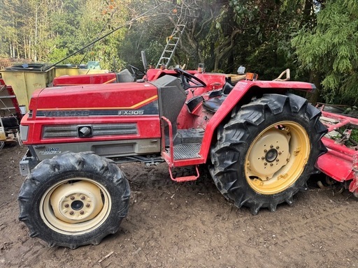 ヤンマー:FX305:トラクター:30馬力:4WD:ニプロ:ロータリー