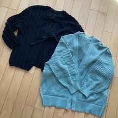 レディースまとめ売り　カーディガン　チュニック　ワンピースほか　全部で10着の画像