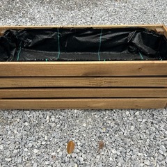 IKEA 木製プランター　ガーデンの画像