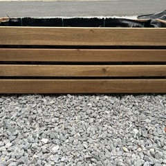 IKEA 木製プランター　ガーデンの画像