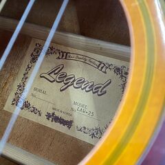 店頭引き渡し 中古 Legend レジェンド アコギ アコースティックギター の画像