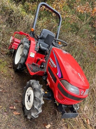 ヤンマートラクターke-50 アワー491H 15馬力4 ＷＤ 実働品