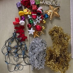 クリスマスツリー 120cm   オーナメント・20球ライトセットの画像