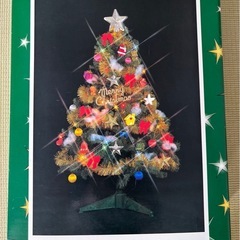 クリスマスツリー 120cm   オーナメント・20球ライトセットの画像