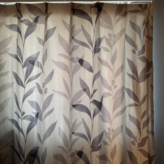 カーテンセット Ｗ100（2枚分でＷ200）×H1800mm ニトリの画像